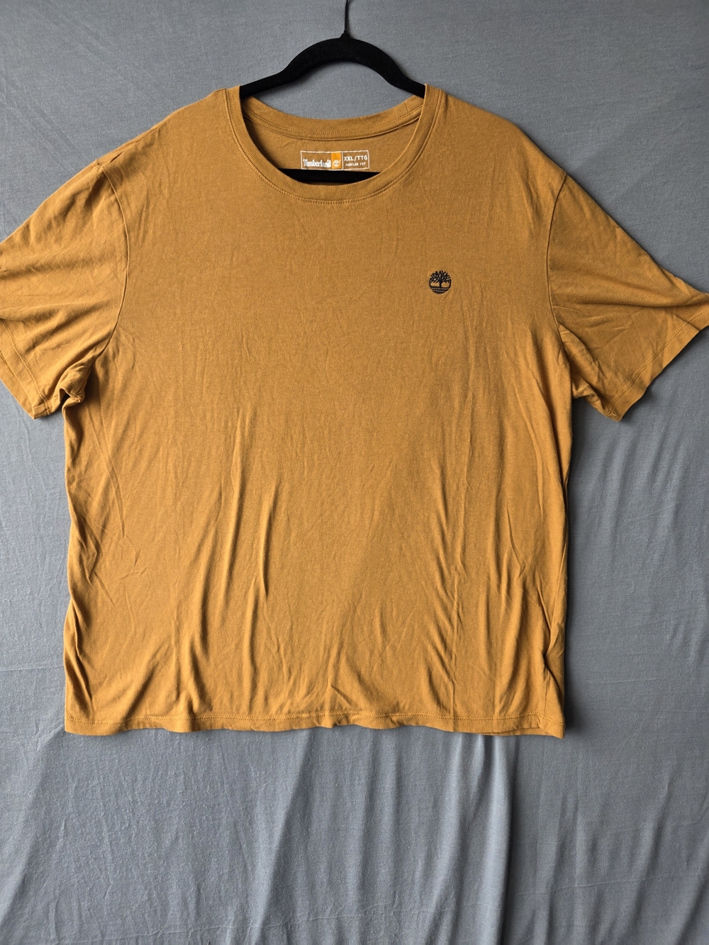 Timberland Logo T-Shirt Men Brown